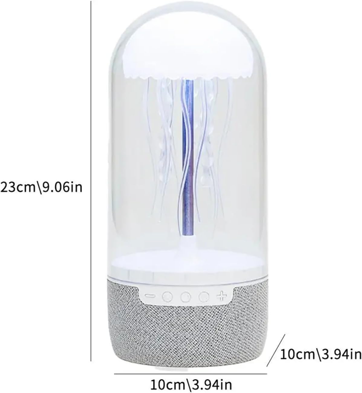 3 In 1 Creative Colorful Jellyfish Lamp Bluetooth-compatible Speaker Ellyfish Speaker With Lights For Home Office