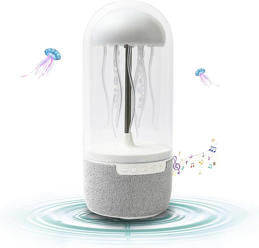 3 In 1 Creative Colorful Jellyfish Lamp Bluetooth-compatible Speaker Ellyfish Speaker With Lights For Home Office